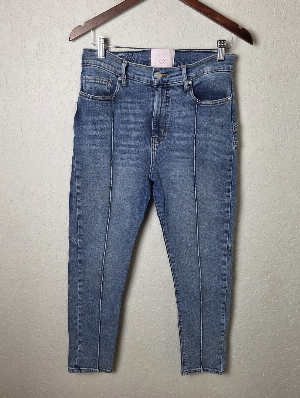 Revice Venus Star High Rise Skinny Denim Blue Jeans Size 30